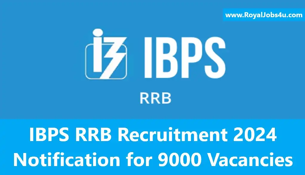 IBPS RRB Recruitment 2024: Notification for 9000 Vacancies