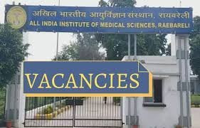 Senior Resident Recruitment at AIIMS Raebareli